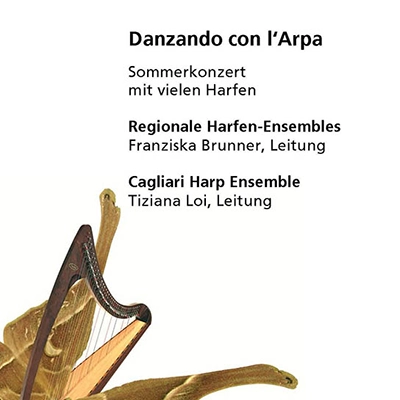 Locandina Concerto dell’Harp Ensemble a Lucerna